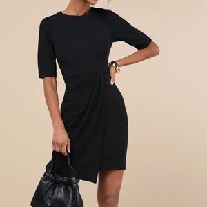 Lulus Black Dress Size Small